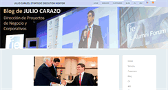 Desktop Screenshot of juliocarazo.com